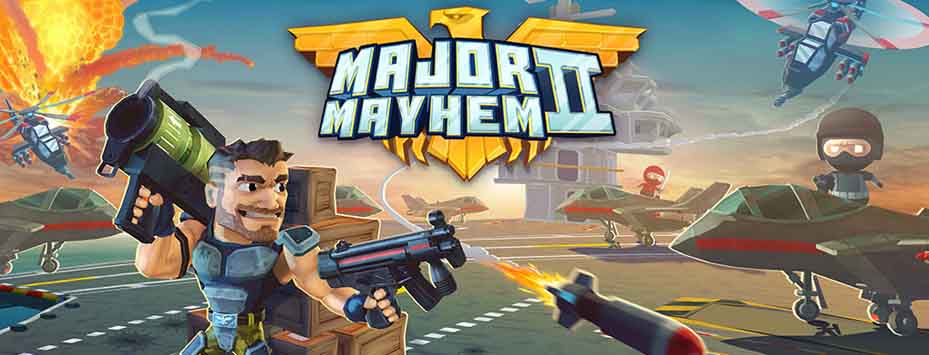 دانلود بازی Major Mayhem 2 با پول بی نهایت