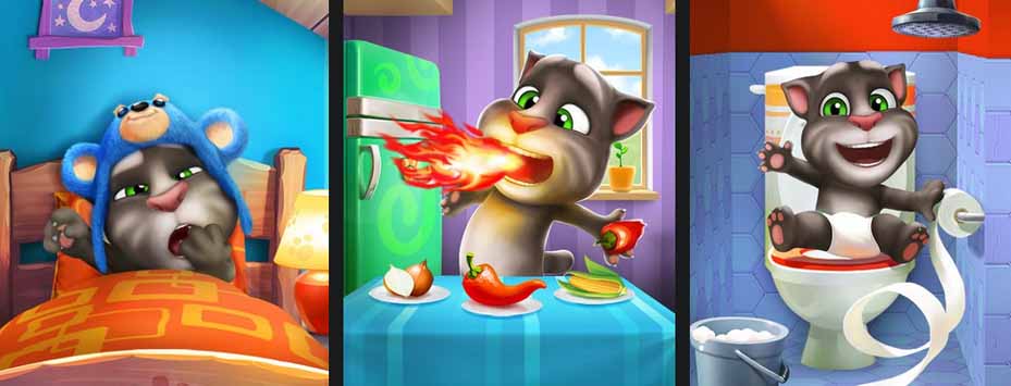 دانلود نسخه هک شده بازی My Talking Tom اندروید