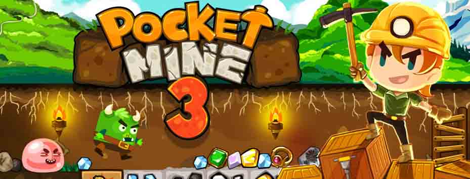 دانلود بازی Pocket Mine 3 با پول بی نهایت